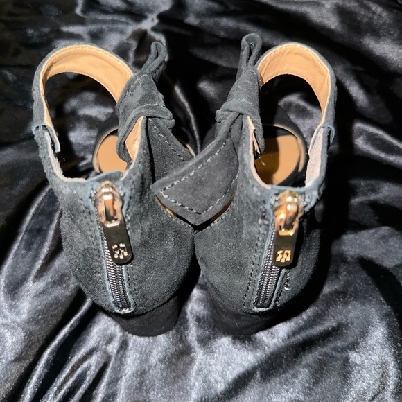 Tommy Hilfiger Black Suede Heels - Picture 5 of 9